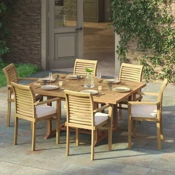 Why Teak Wood Outdoor Furniture is Perfect for Year-Round Comfort