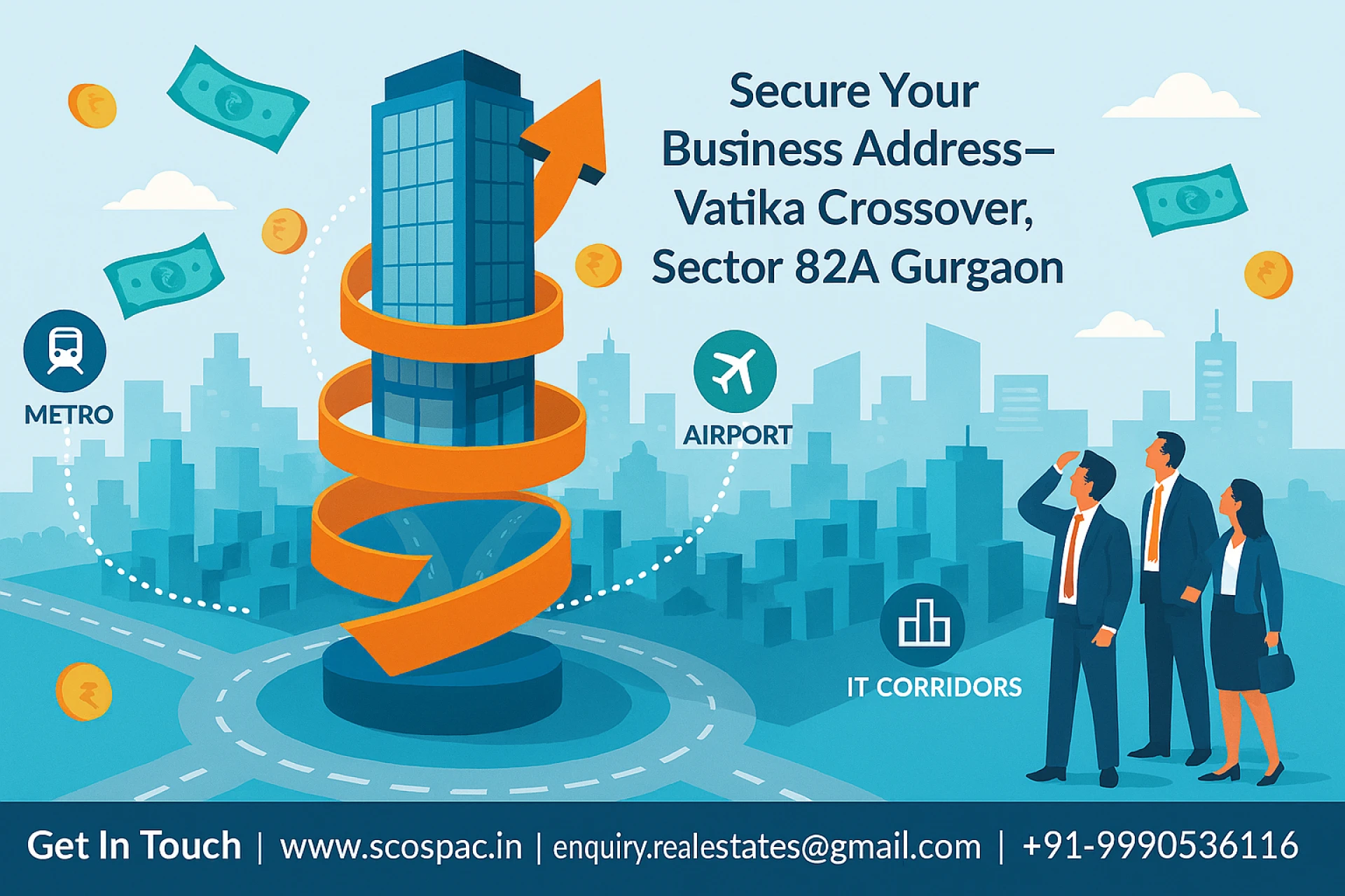 Unlock Passive Income with SCO Plots in Gurgaon | Vatika Crossover