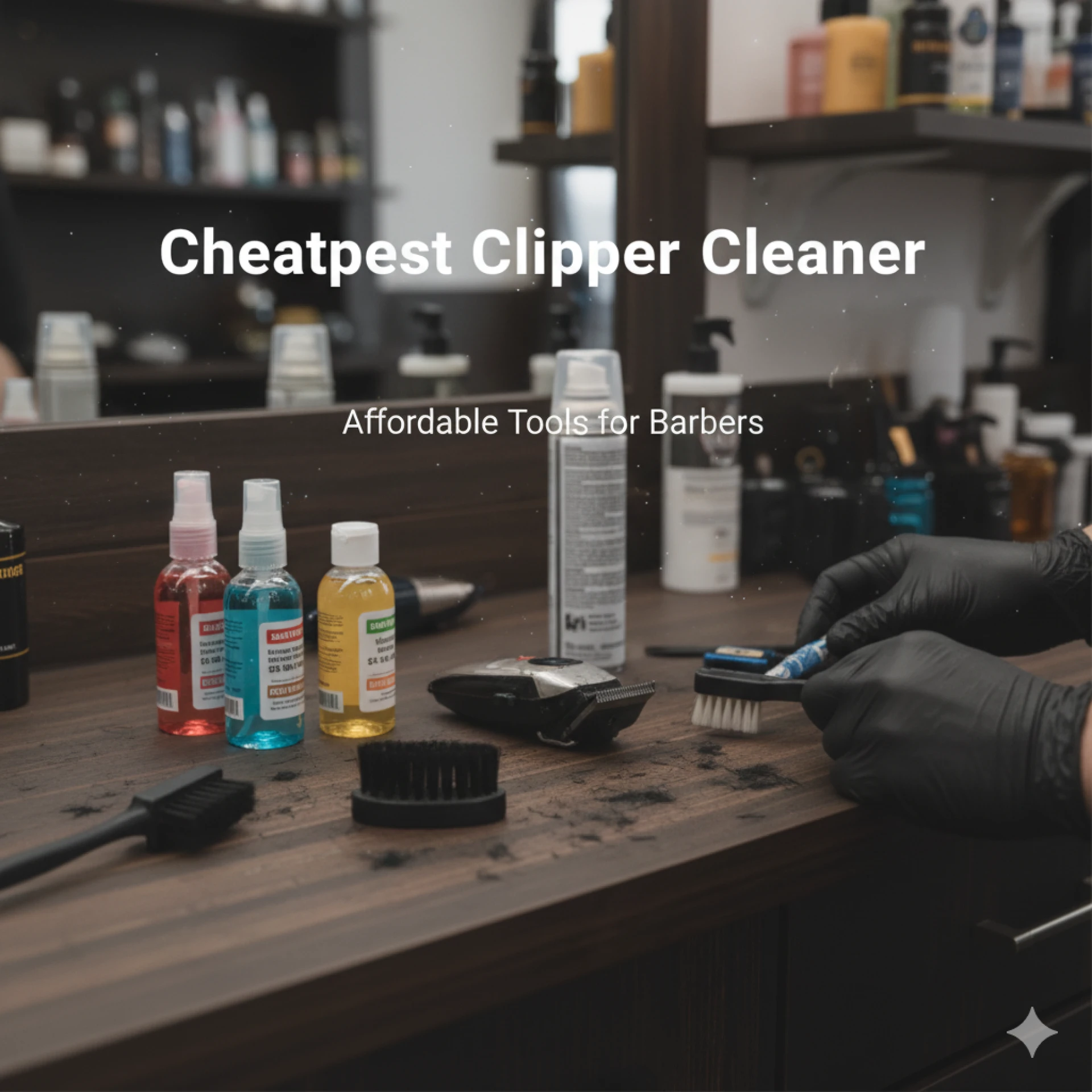Cheapest Clipper Cleaner: Affordable Tools for Barbers
