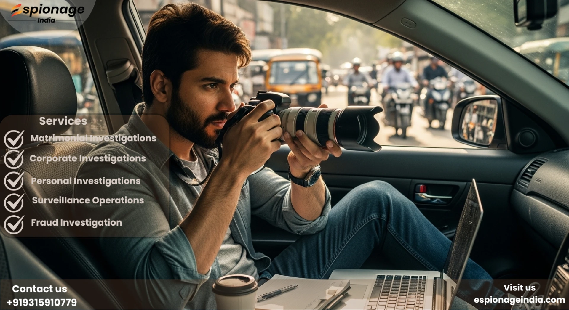 Best Private Detective in Delhi | Espionage India – Trusted Investigators in Delhi NCR