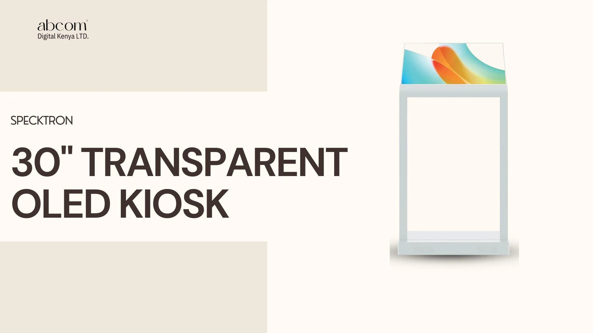 From Concept to Reality: The Rise of Transparent OLED Kiosks in Modern Spaces