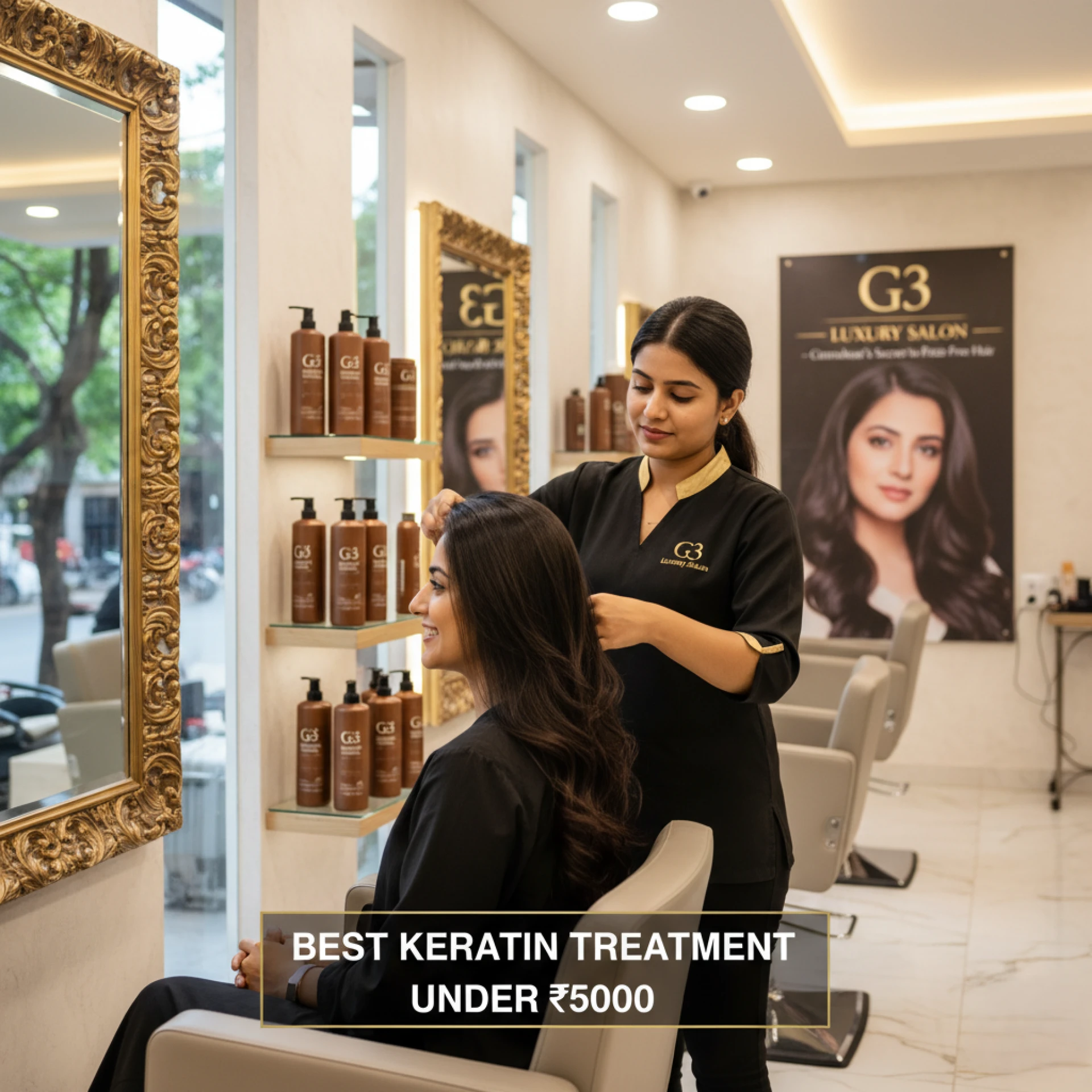 Best Beauty Parlour in Coimbatore for Keratin Treatment Under ₹5000