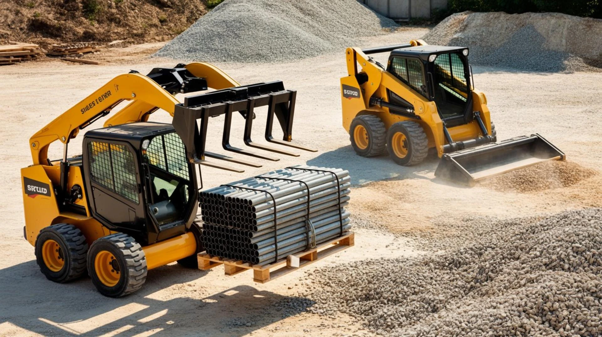 What Features Should You Look for in a Skid Steer Fork Attachment?