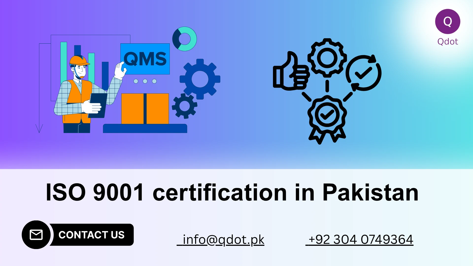 Comprehensive ISO 9001 Certification Solutions in Pakistan by Qdot