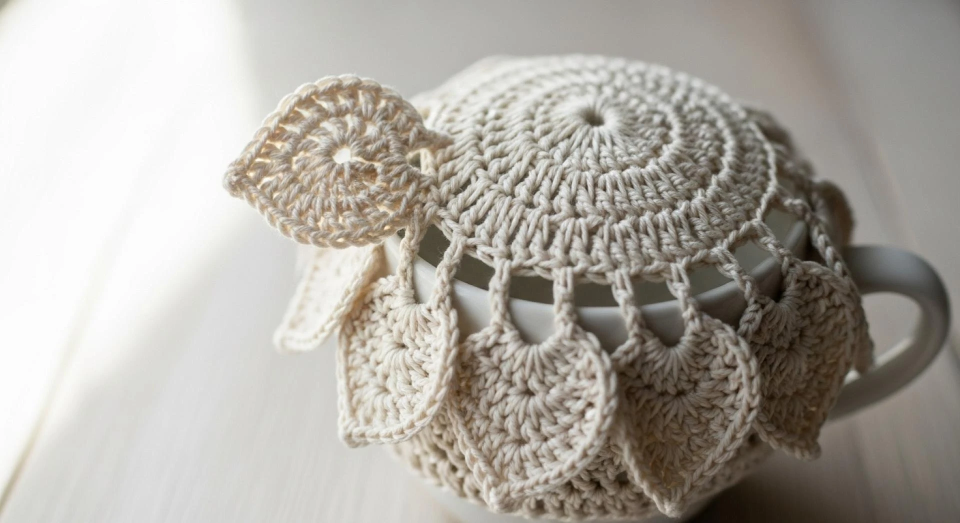 The Soft Touch of Elegance: The Cup Petal Cotton Cover