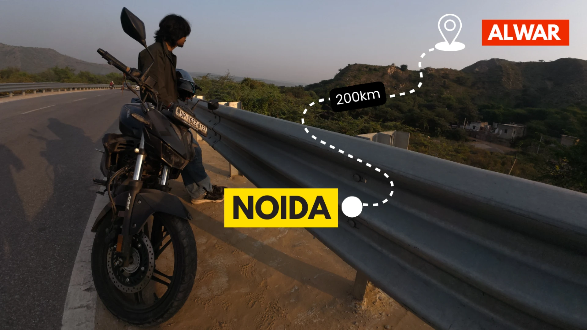 Noida to Alwar Bike Trip – Midnight Ride to Catch the Sunrise in Rajasthan 🌄