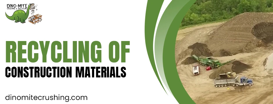 Recycling of Construction Materials for Sustainable Construction: The Future of Waste Management Service in Michigan