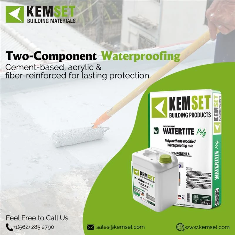 Waterproof Flat Roof Coating in USA | Plaster for Exterior Walls | Insulating Plaster Walls – Kemset Building Materials