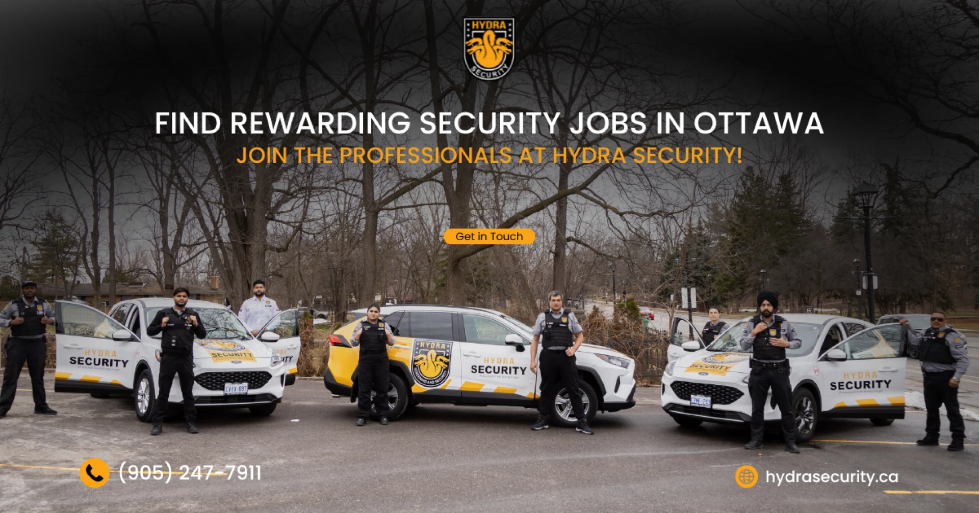 Security Guard Training in Ottawa – Get Your Ontario Licence Free with Hydra Security