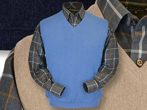 Why Men’s Blue Vests and Sweaters Are a Must-Have This Season