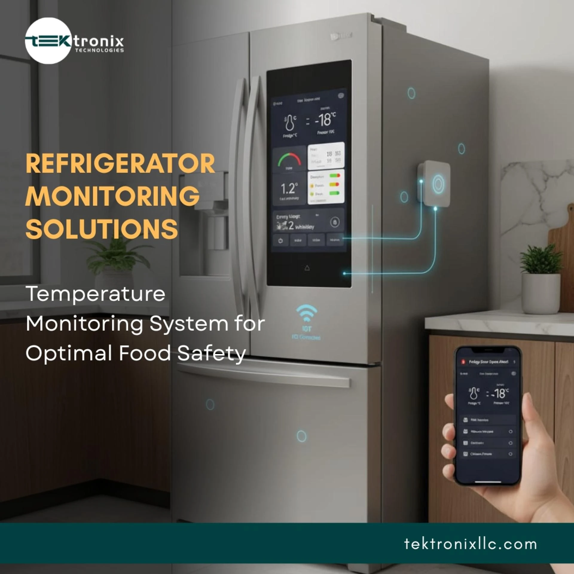 Keep Every Degree in Check with Smart Refrigerator Monitoring in Bahrain & GCC