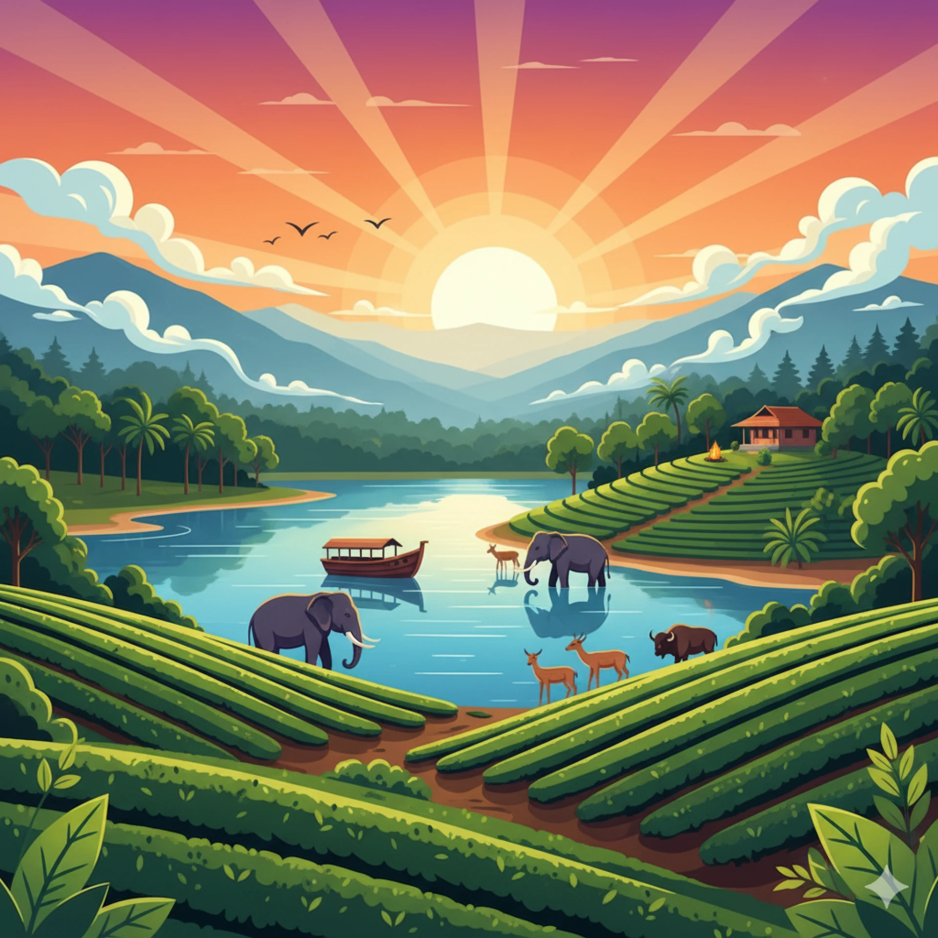 Thekkady: A Refreshing Summer Escape in Kerala’s Cool Hills