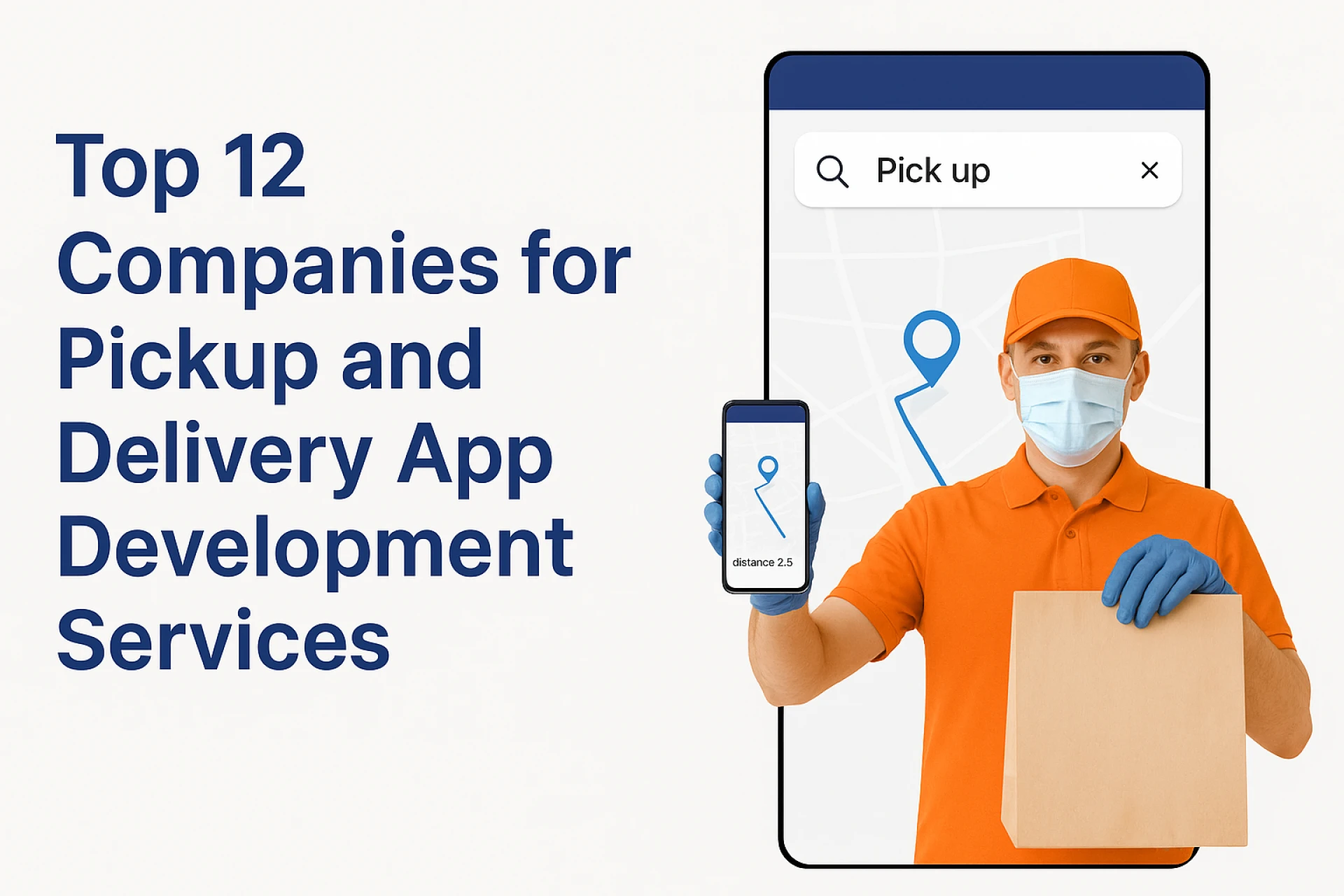Top 12 Companies for Pickup and Delivery App Development Services