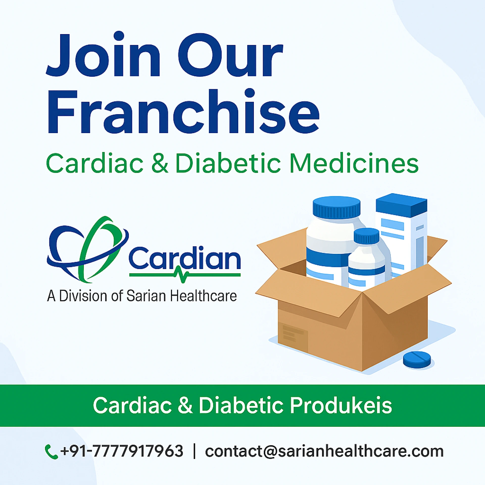 Antihypertensive Pharma Franchise – Partner With Cardian Care for a Growing Cardiac Market