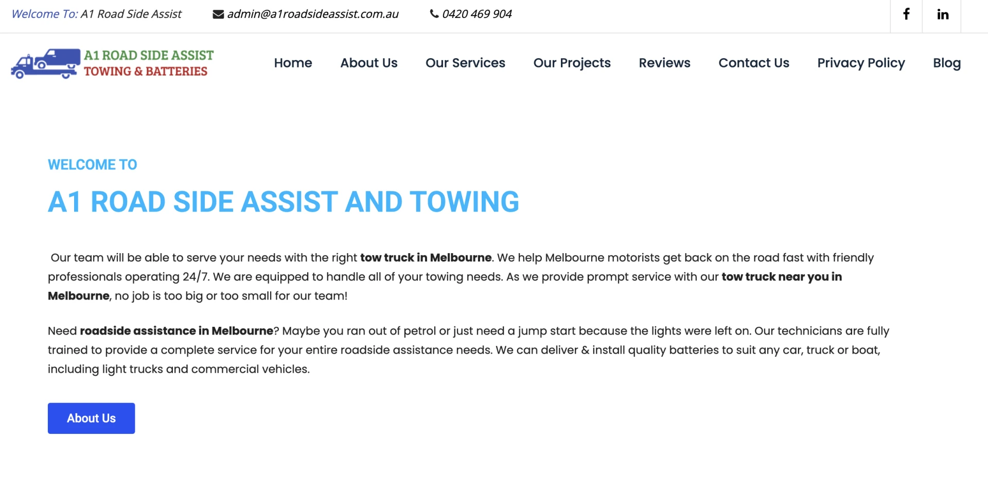 Tow Truck in Melbourne