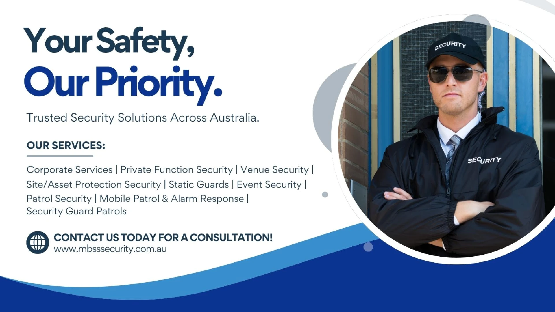 Strong Security Support for Businesses and Private Events