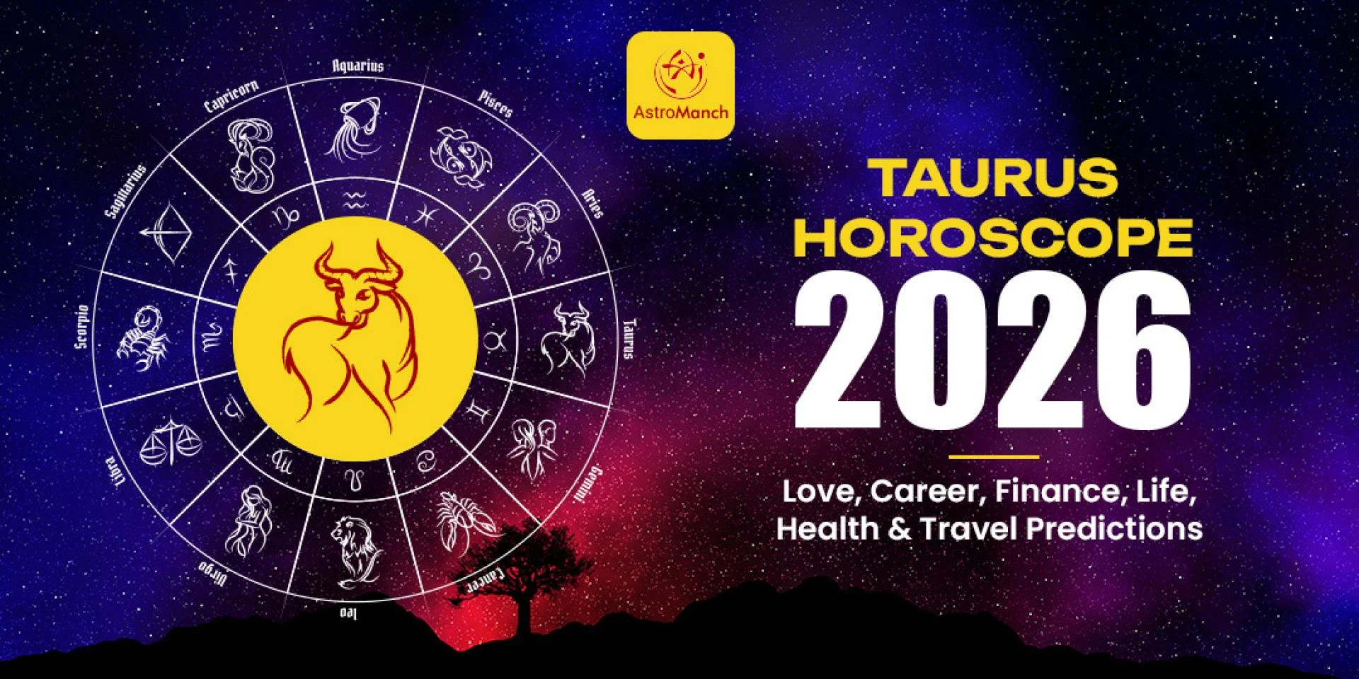 Taurus Horoscope 2026: Love, Career, Finance, Health & Travel Predictions