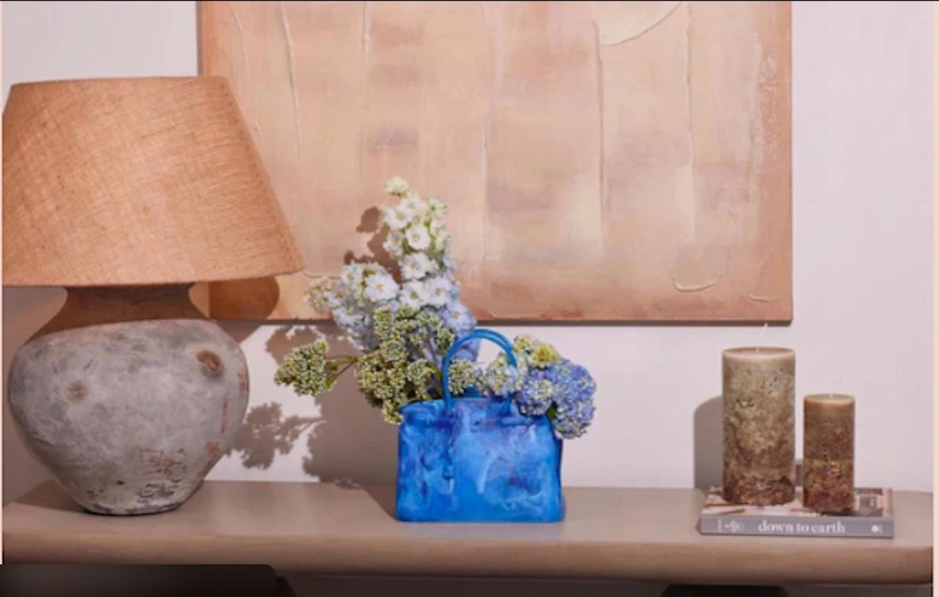 Chic Handbag Vases and the Popularity of Colourful Mini Vessels