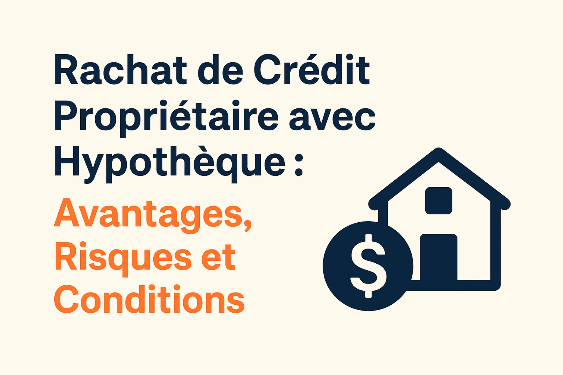 Rachat de Crédit Propriétaire avec Hypothèque : Avantages, Risques et Conditions