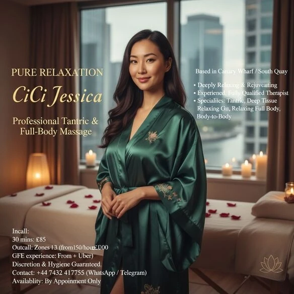Tantric Full Body Massage in Canary Wharf – Asian British Therapist
