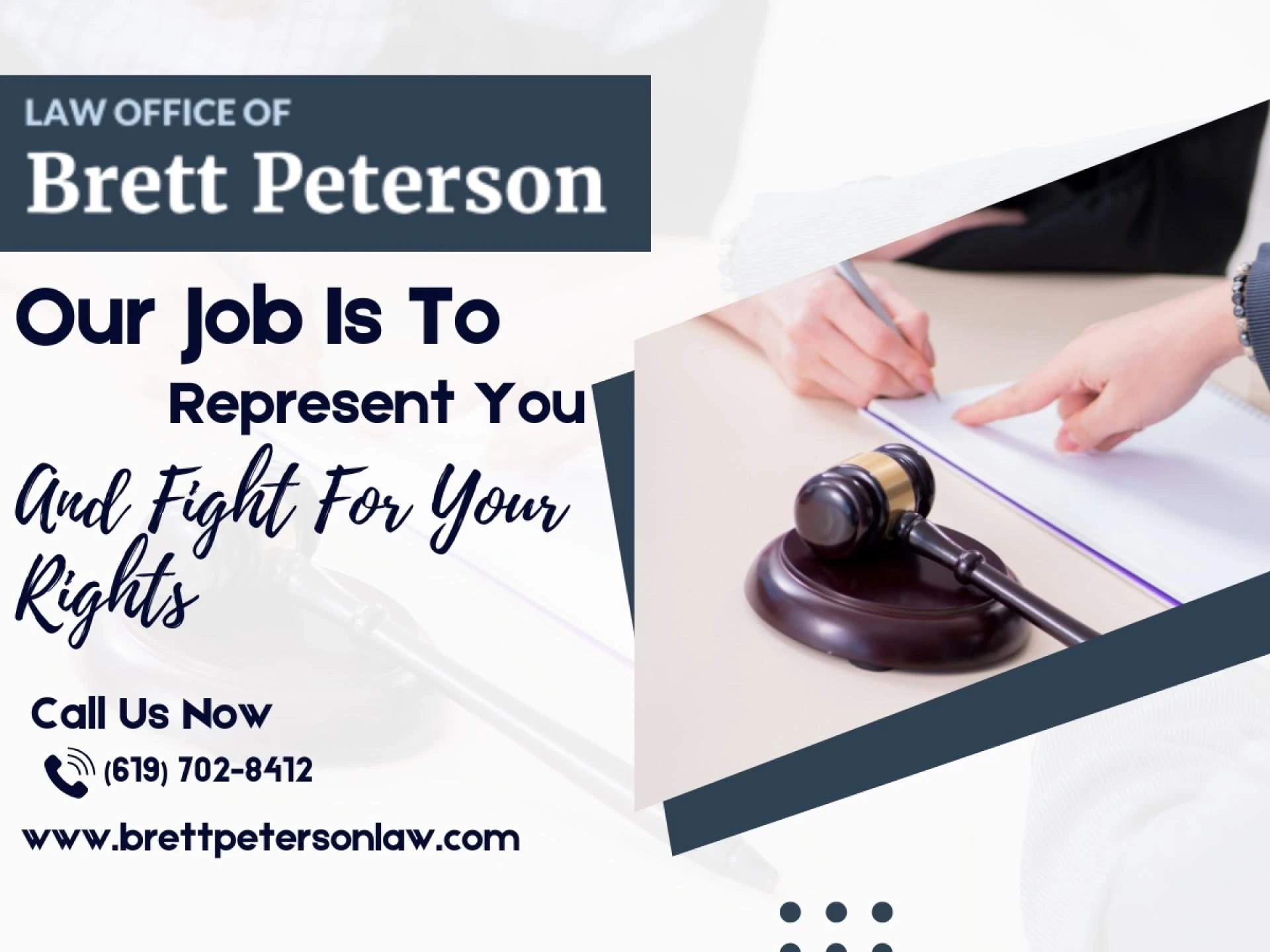 Law Office of Brett Peterson: Professional La Mesa Personal Injury Lawyer