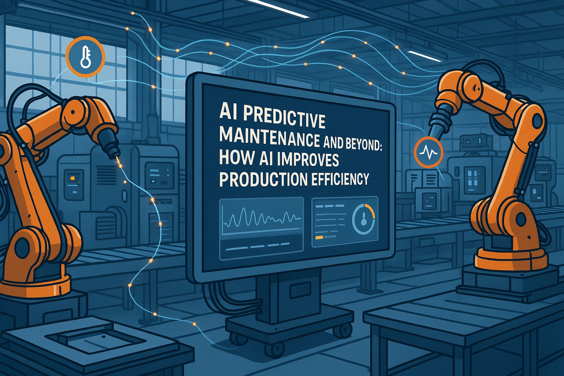 Predictive Maintenance and Beyond: How AI Improves Production EfficiencyTitle