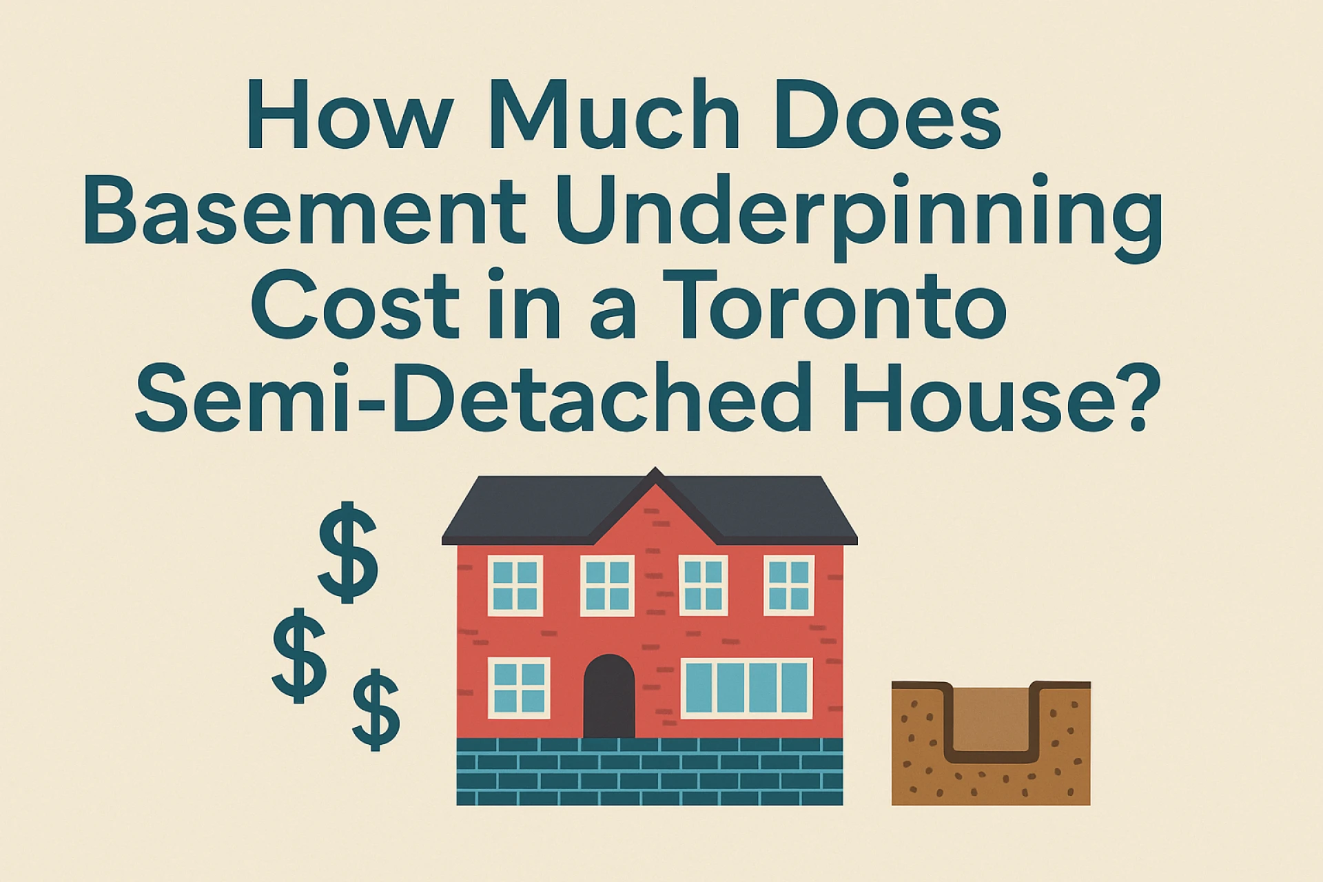 How Much Does Basement Underpinning Cost in a Toronto Semi-Detached House?