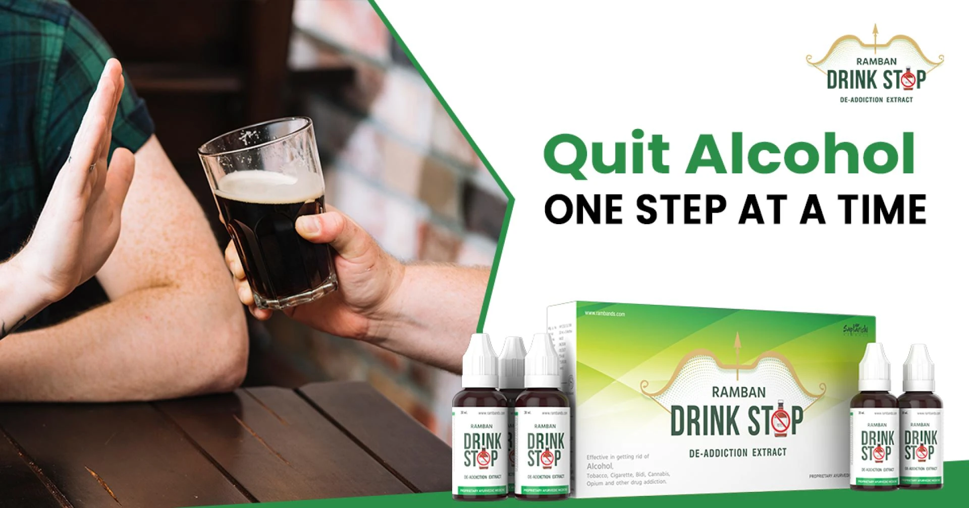 How Ramban Drink Stop Helps You Quit Alcohol – Ayurvedic Solution for Addiction Recovery