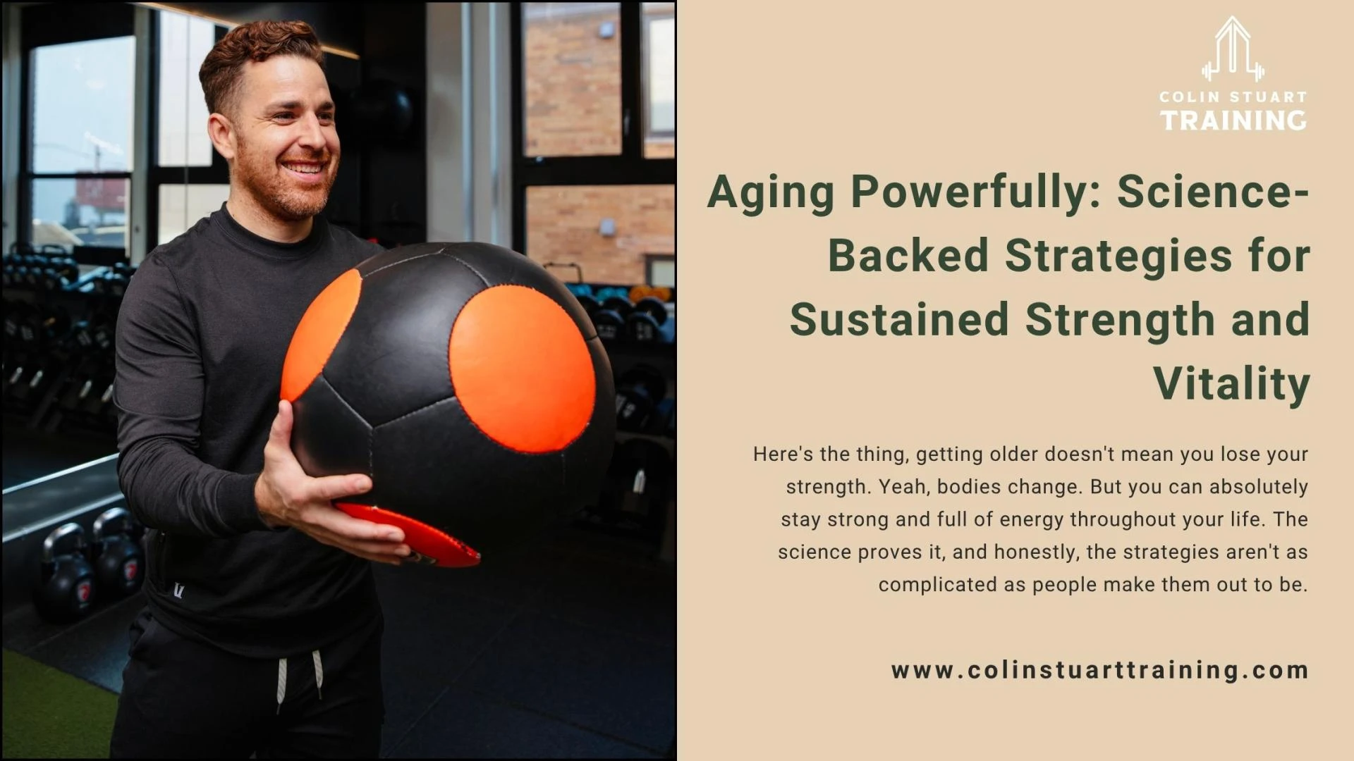 Aging Powerfully: Science-Backed Strategies for Sustained Strength and Vitality