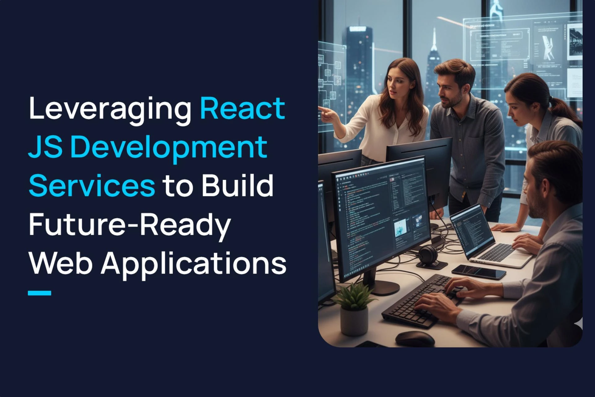 Leveraging React JS Development Services to Build Future-Ready Web Applications