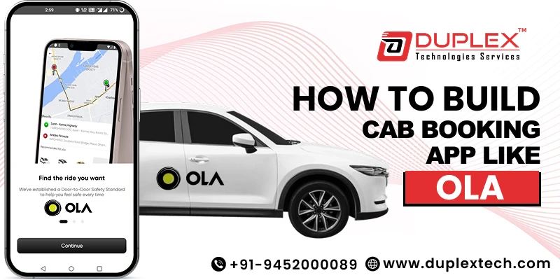 How to Build a Cab Booking App Like Ola with AI-Based Smart Features