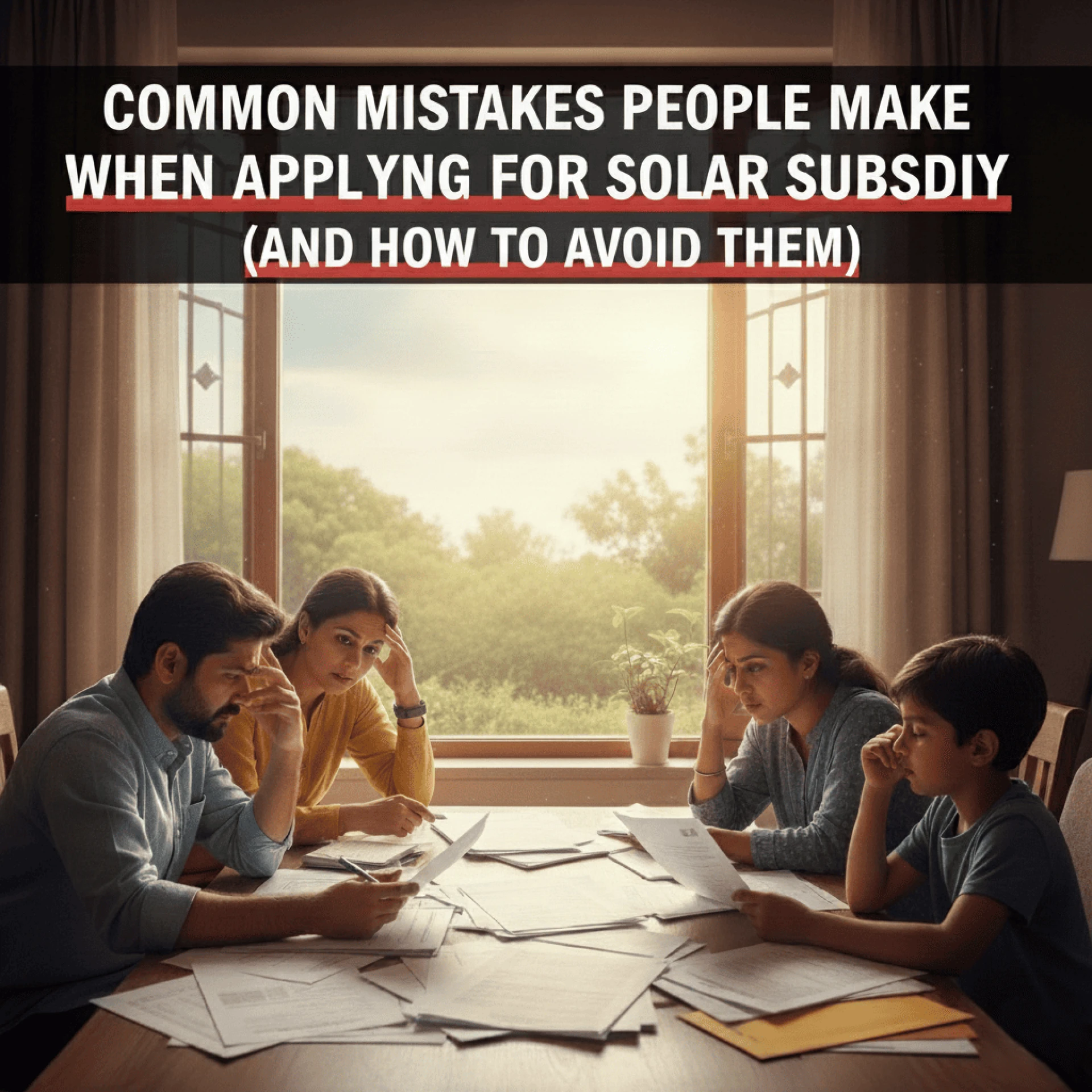 Common Mistakes People Make When Applying for Solar Subsidy (And How to Avoid Them) 
