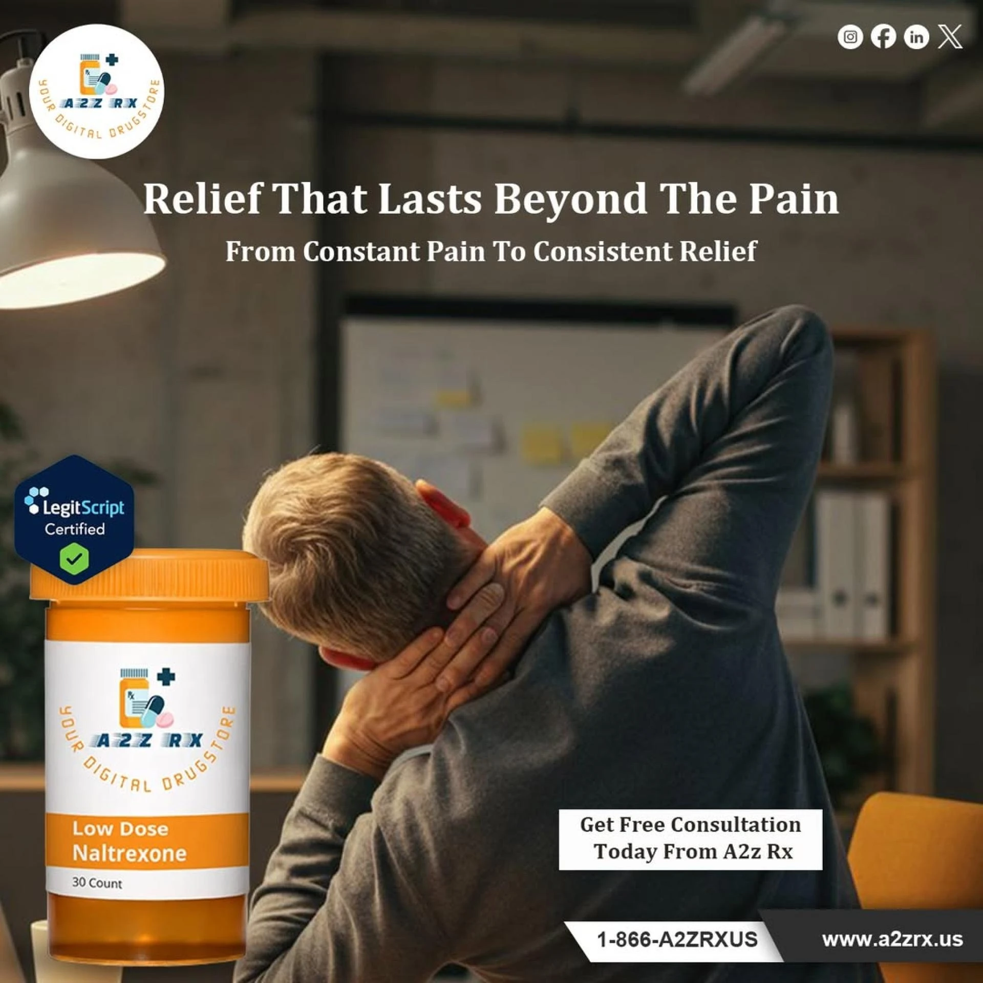 Improve Your Everyday Health with A2Z RX Chronic Pain & Autoimmune Support Products