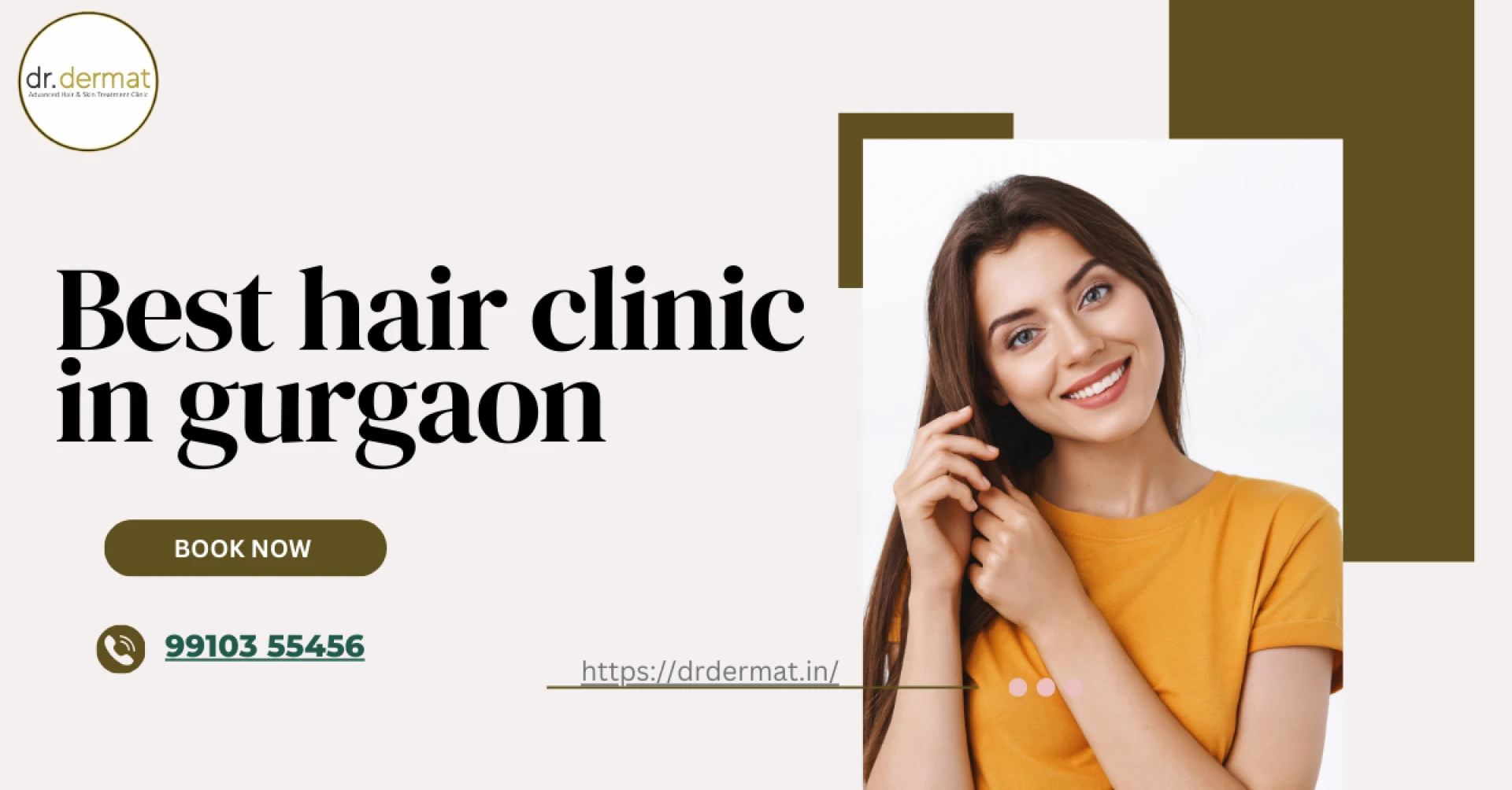 Best Hair Clinic in Gurgaon – Why Dr. Dermat Advanced Hair & Skin Treatment Clinic Tops the List