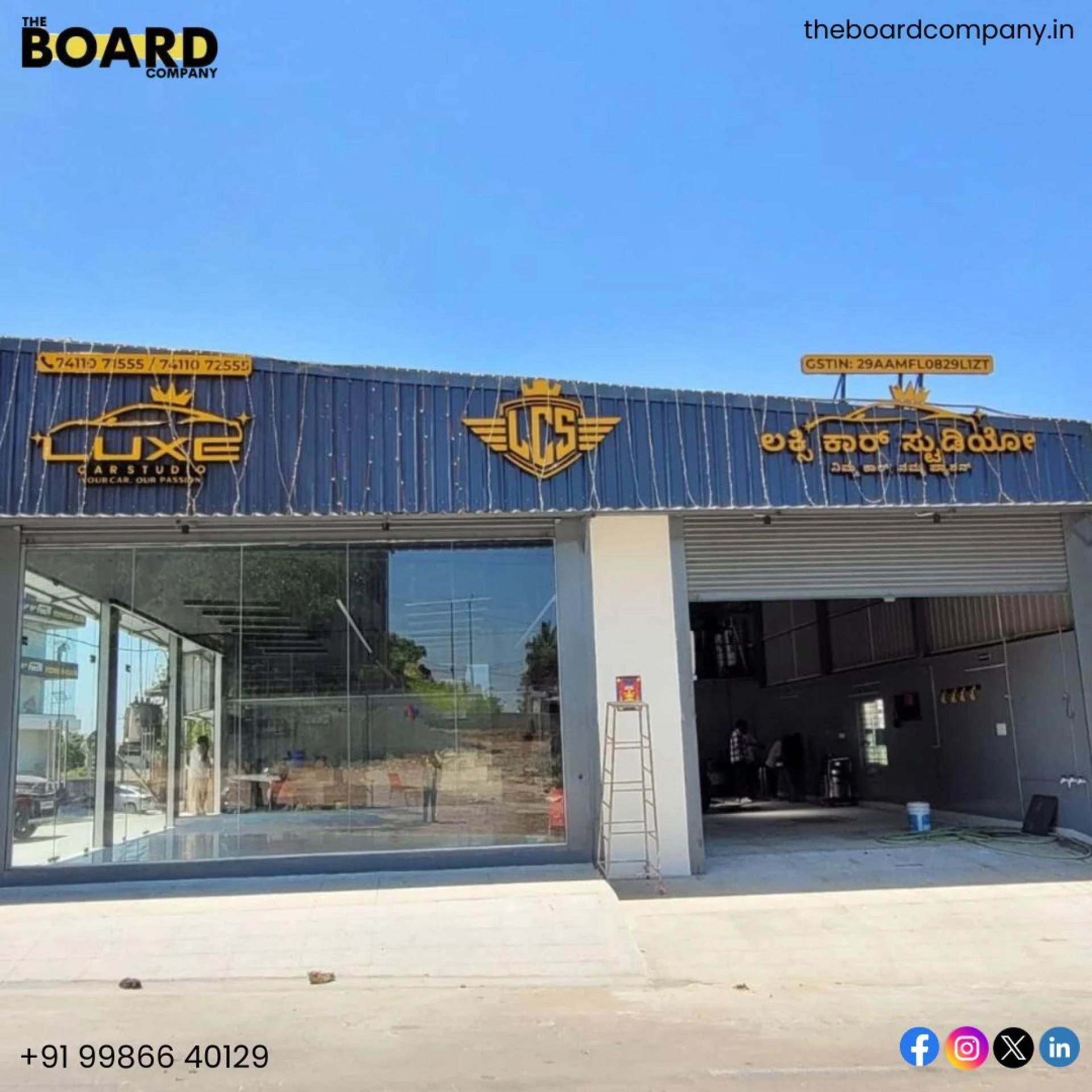 Enhancing Brand Identity with Premium 3D Aluminum Channel Letters in Bangalore|Theboardcompany.in