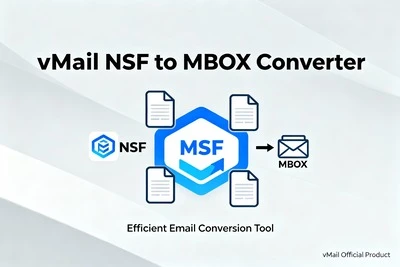 vMail NSF to MBOX Converter v11.0 | Export Lotus Notes Emails to MBOX
