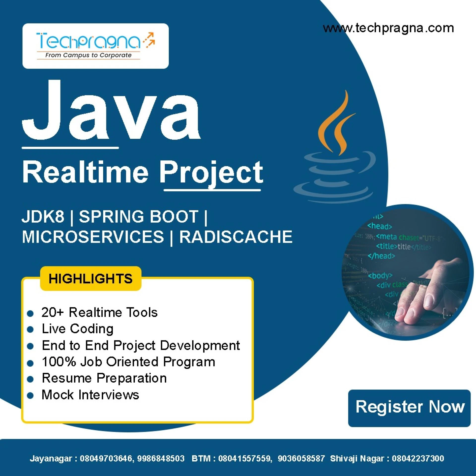 Key Concepts Covered in a Java Training Course