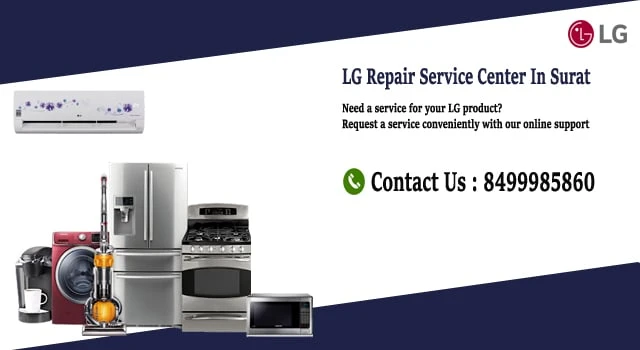 LG refrigerator service center in Surat