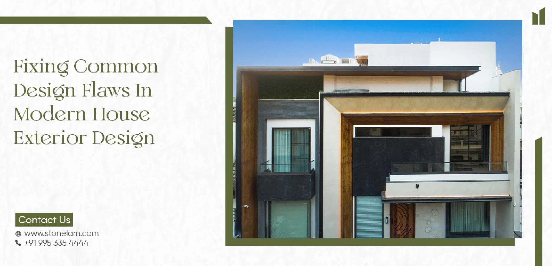 Fixing Common Design Flaws in Modern House Exterior Design