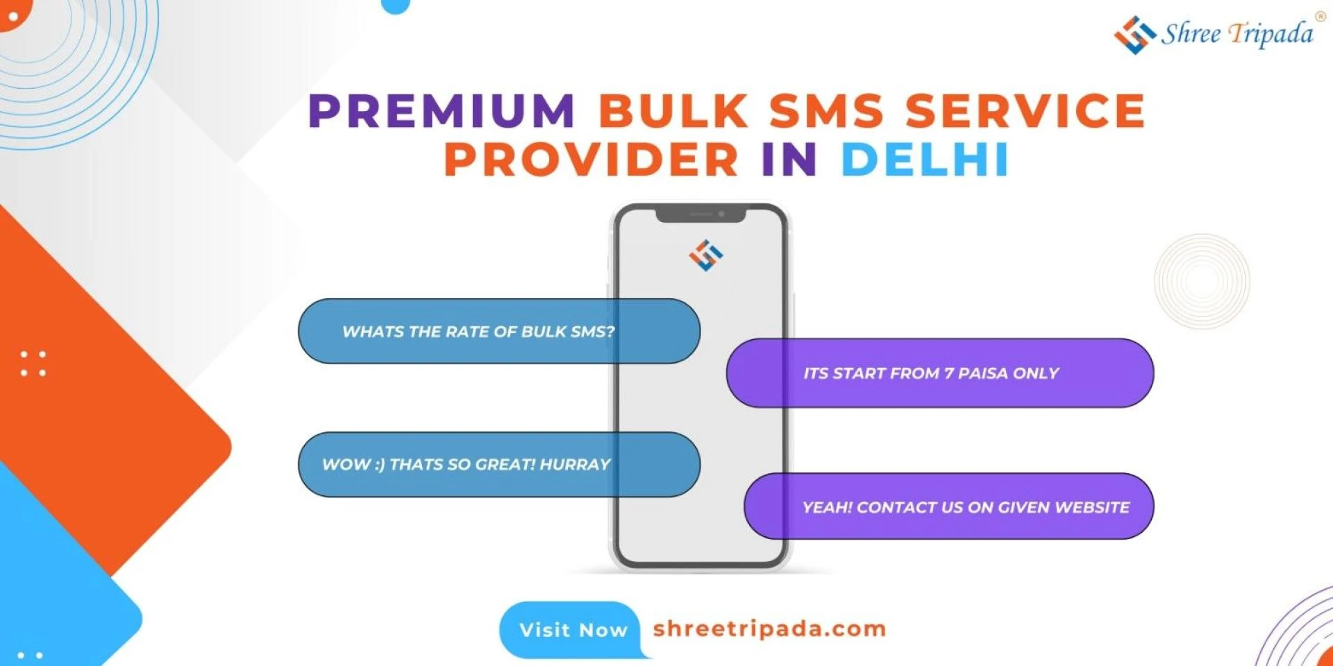 Premium Bulk SMS Service Provider in Delhi | Shree Tripadai