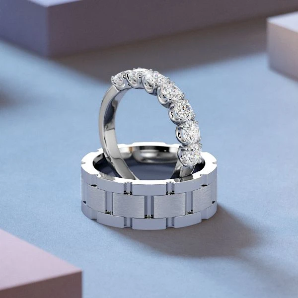 His and Her Wedding Bands: A Symbol of Love That Shines Forever