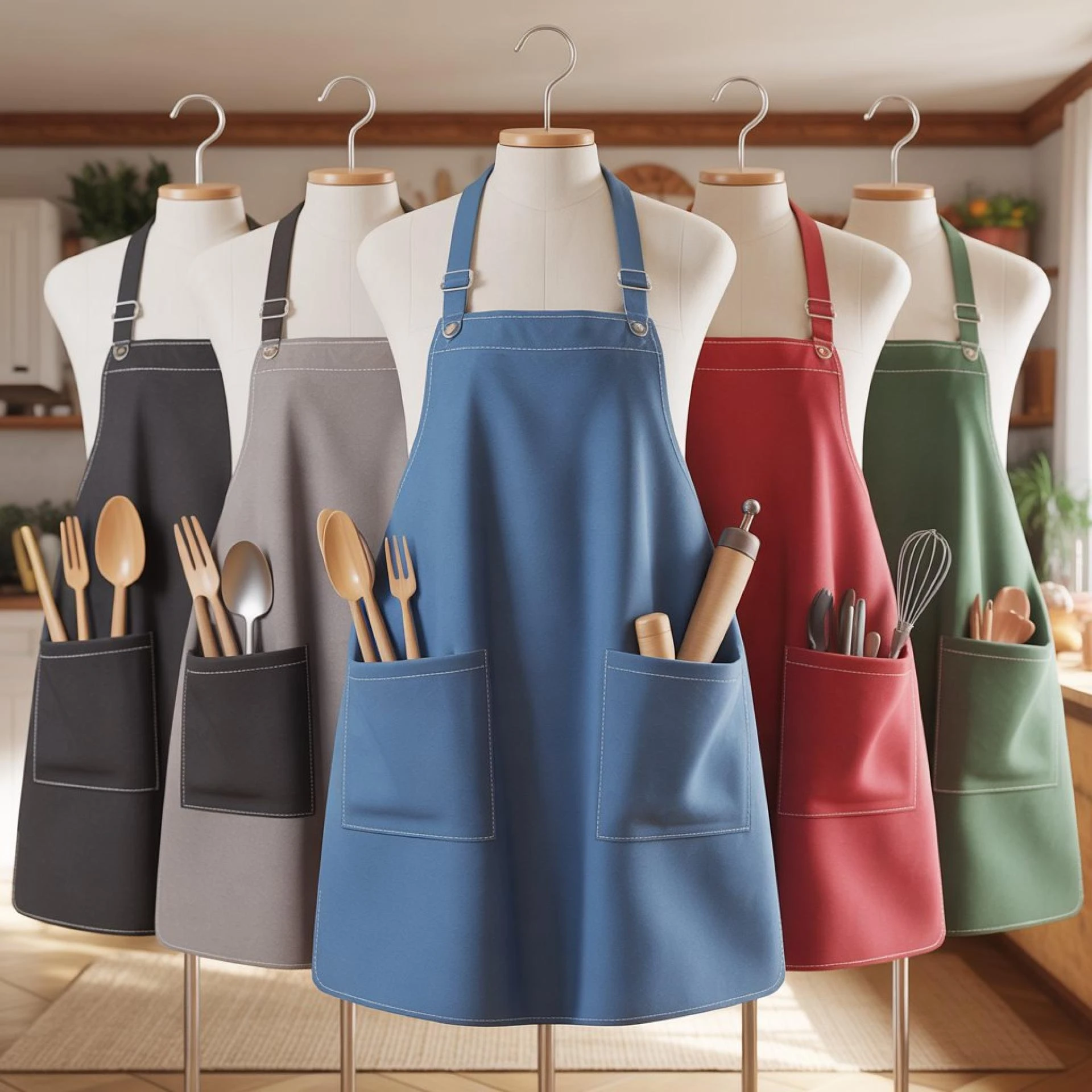 5 Everyday Reasons to Wear Bib Aprons with Pockets at Home