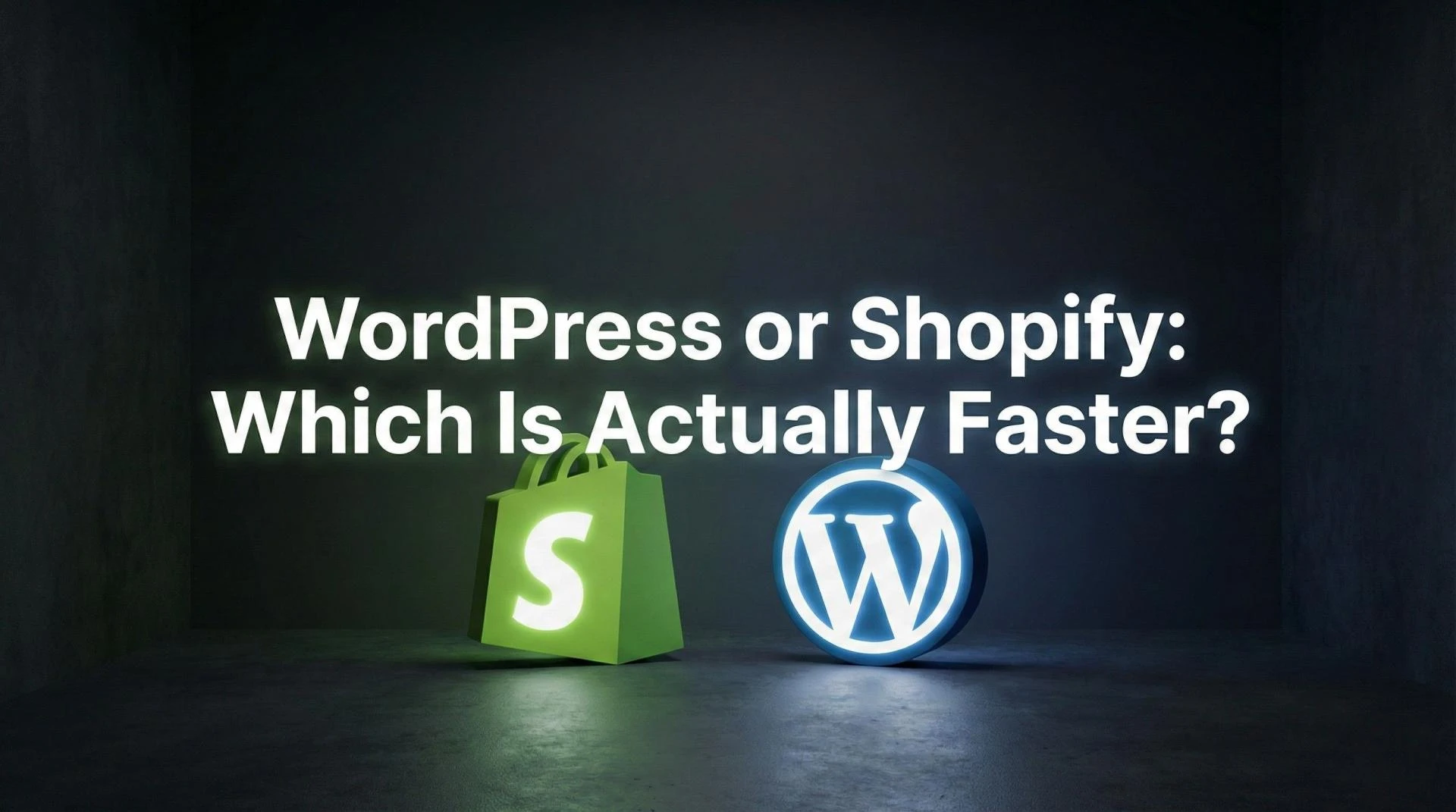 WordPress or Shopify: Which Is Actually Faster?
