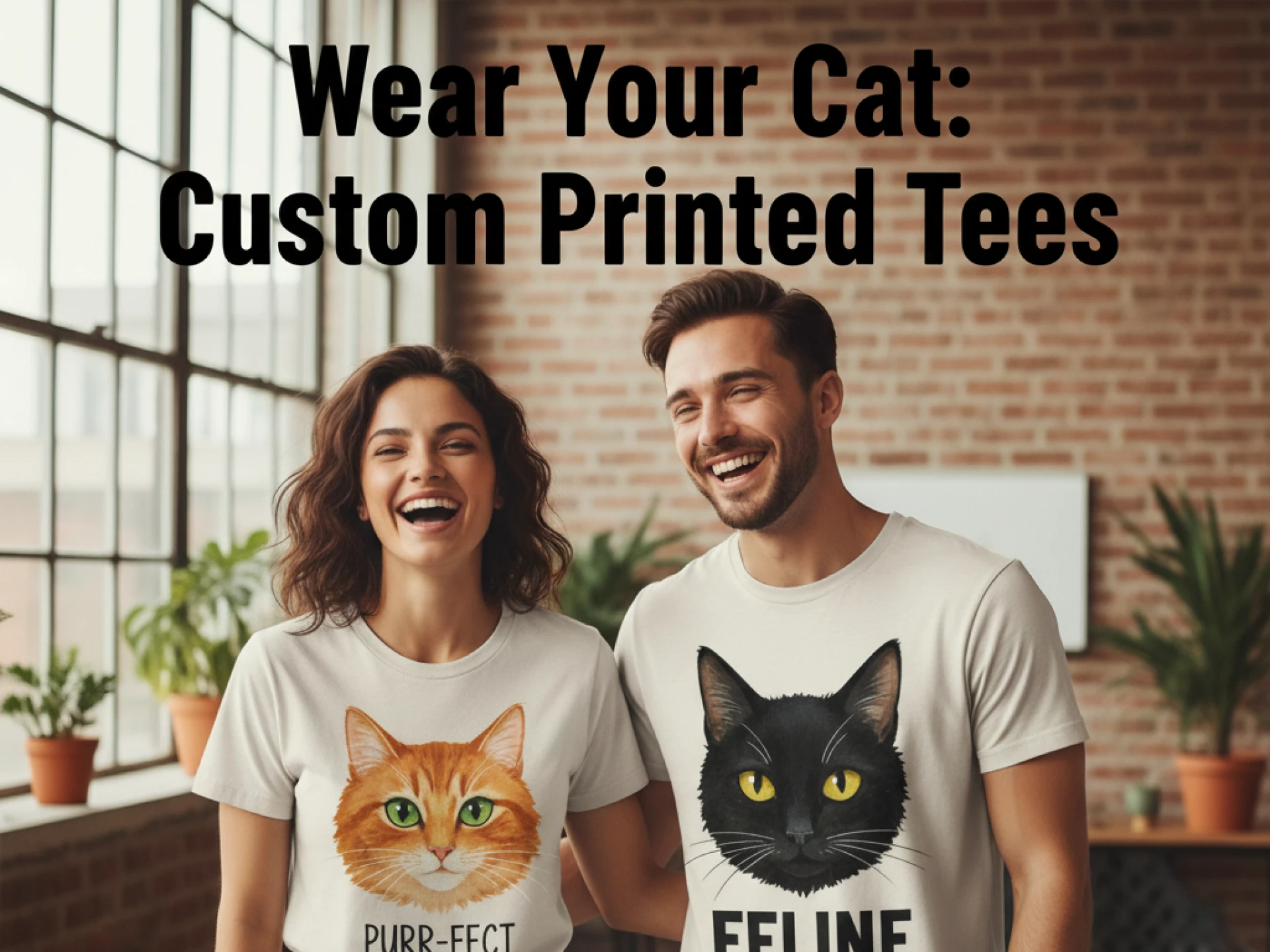 Wear Your Cat: Custom Printed Tees