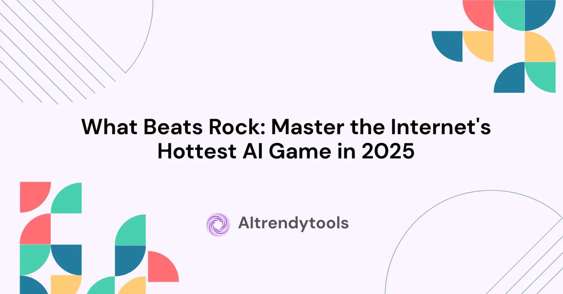 What Beats Rock Game: How AI Trendy Tools Are Reshaping Modern Gaming