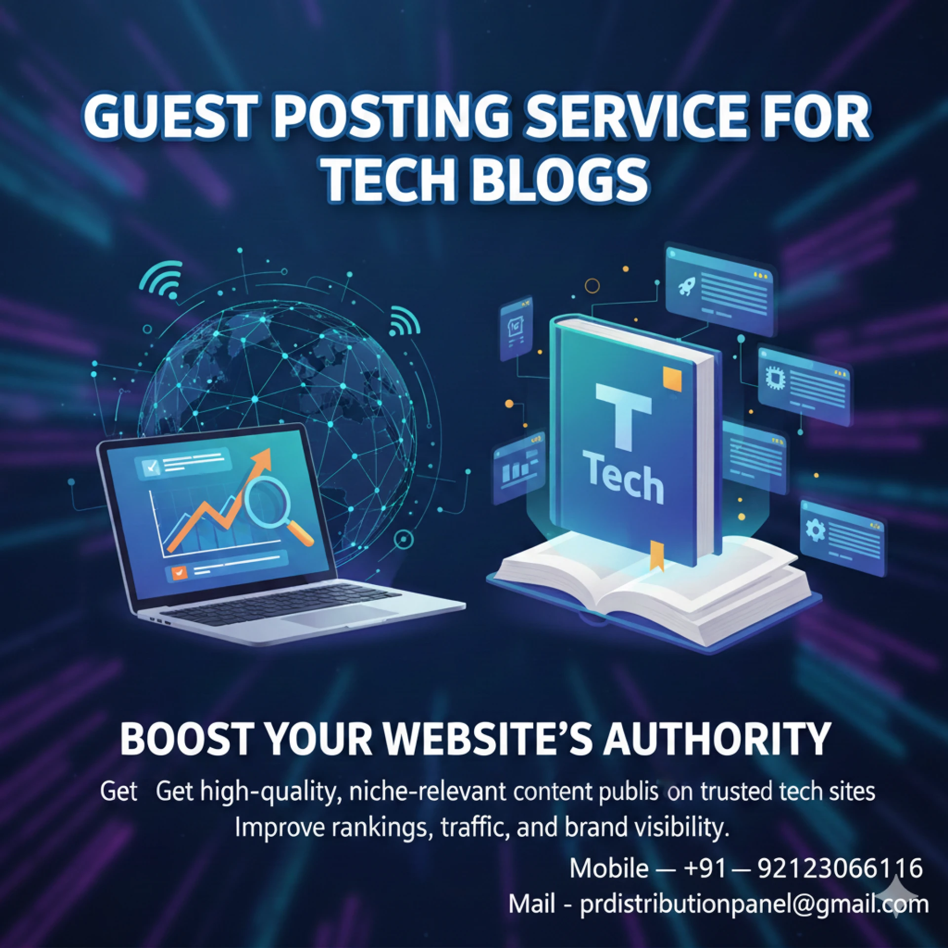 High-Quality Guest Posting with Content Writing Included