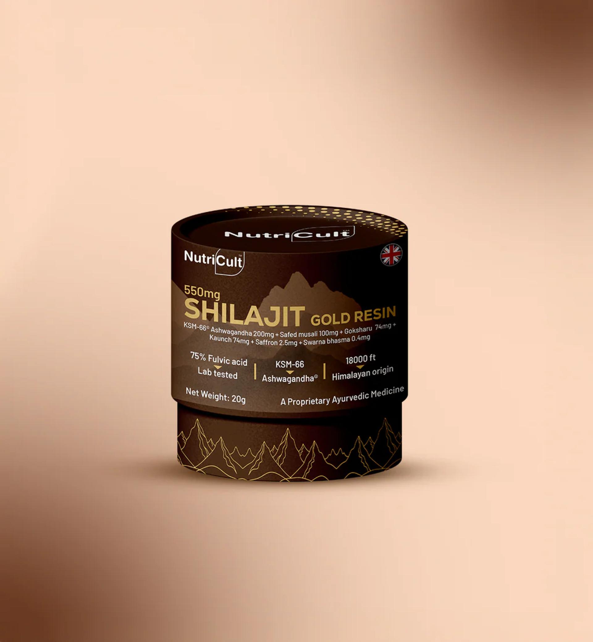 Nutricult Shilajit KSM: Natural Vitality and Wellness Support