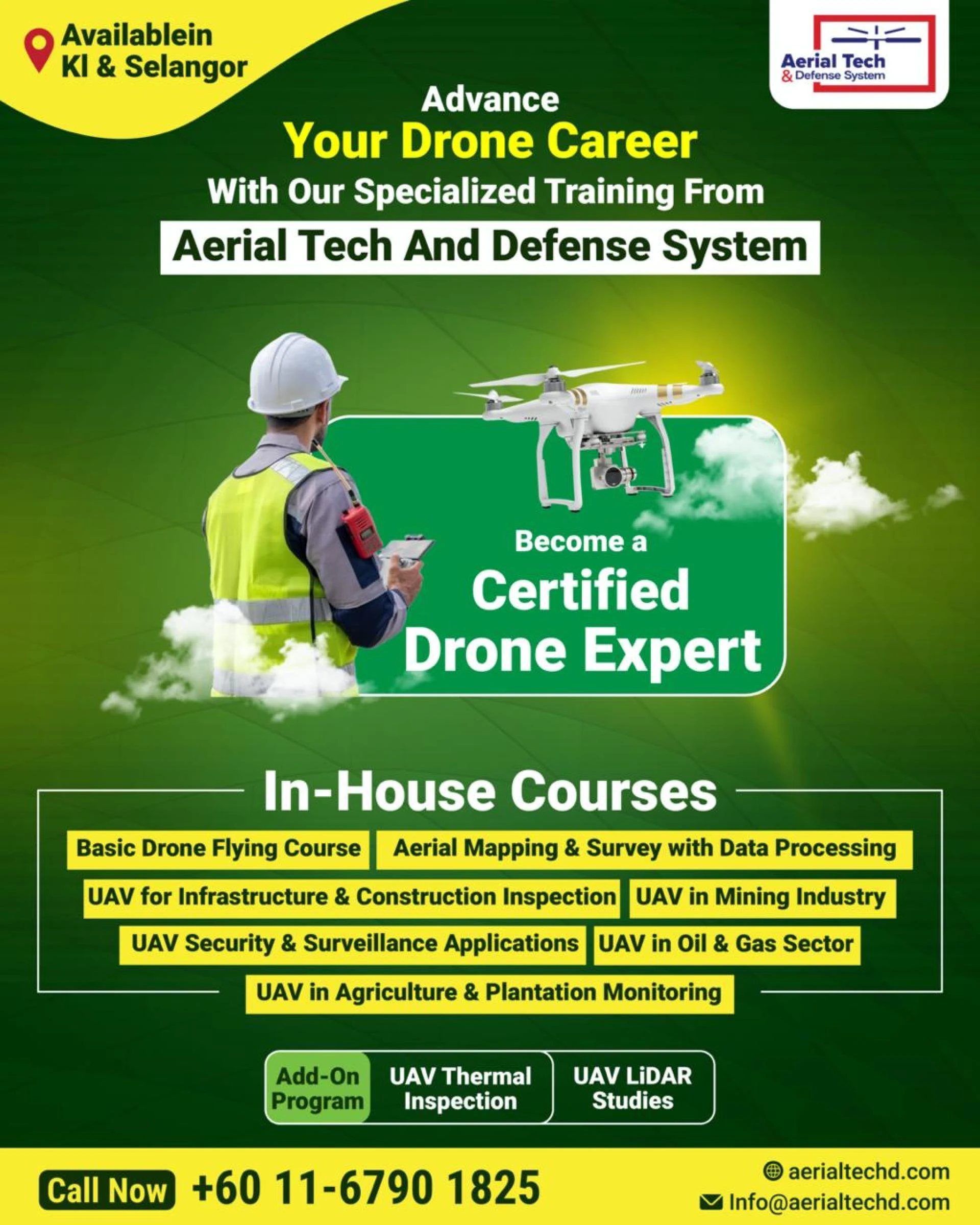 Training & Certification: How AerialTech D Academy Prepares Skilled Drone Operators Across Malaysia