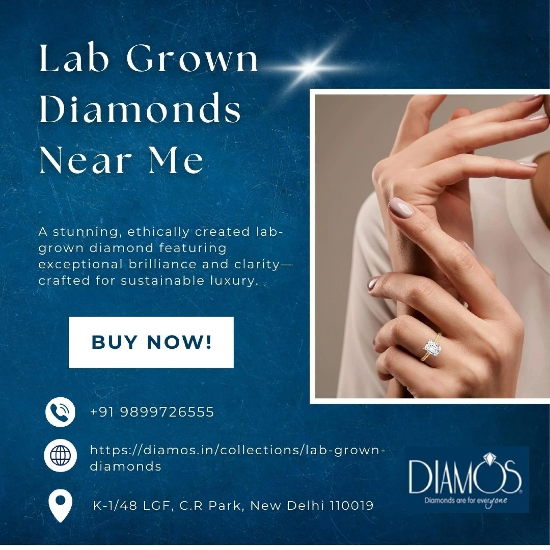 Find the Best Lab Grown Diamonds Near Me – Affordable, Ethical & Stunning