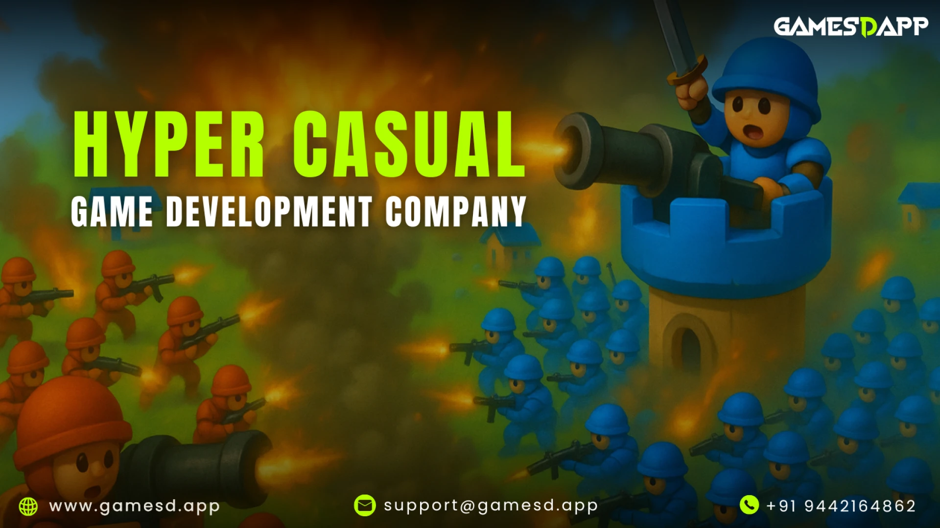 We Build Hyper Casual Games Designed to Go Viral Across Global App Stores